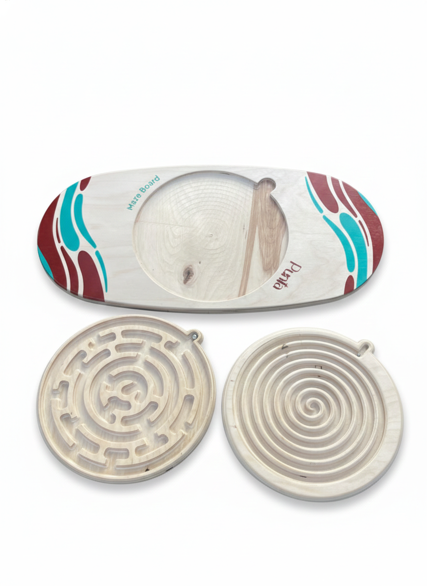 Classic Bundle: Punta Maze Board + 2 mazes