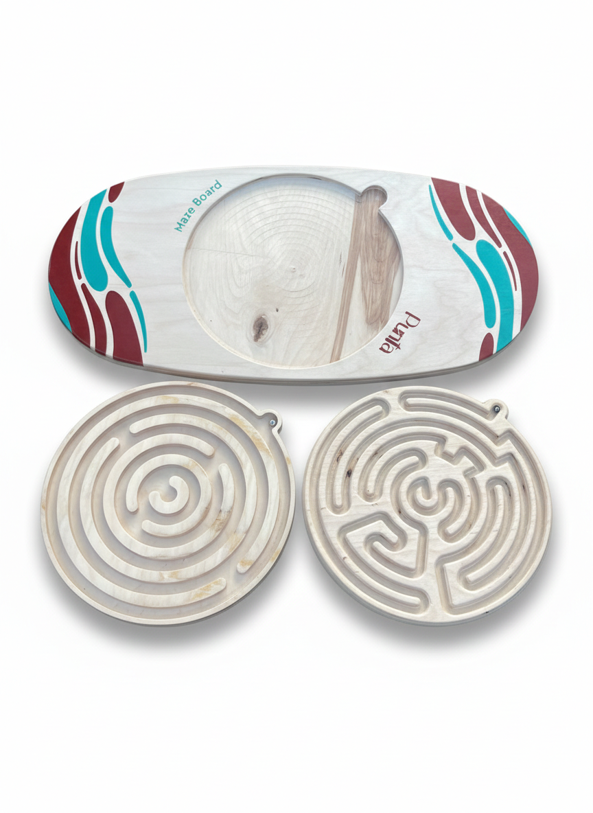 Classic Bundle: Punta Maze Board + 2 mazes