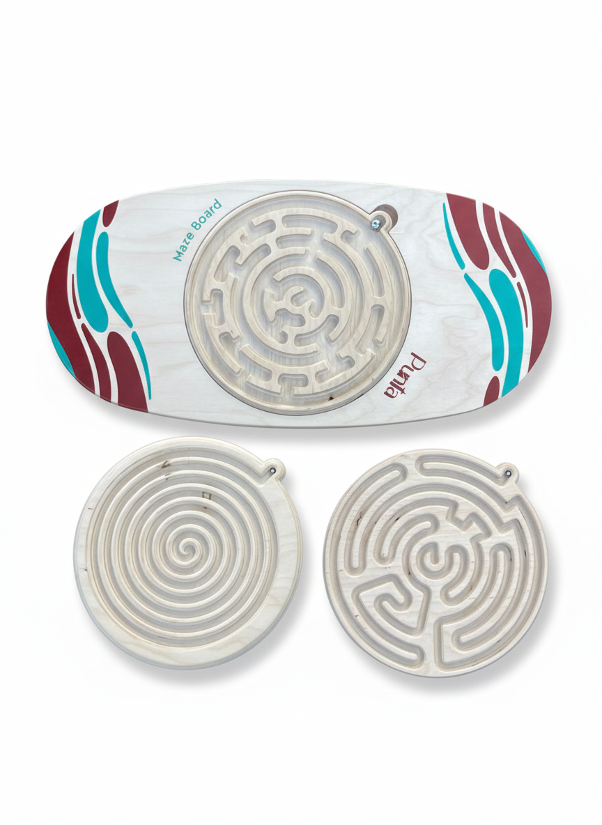 Signature Bundle: Punta Maze Board + 3 Mazes + Training Mat + Punta Special Tote Bag
