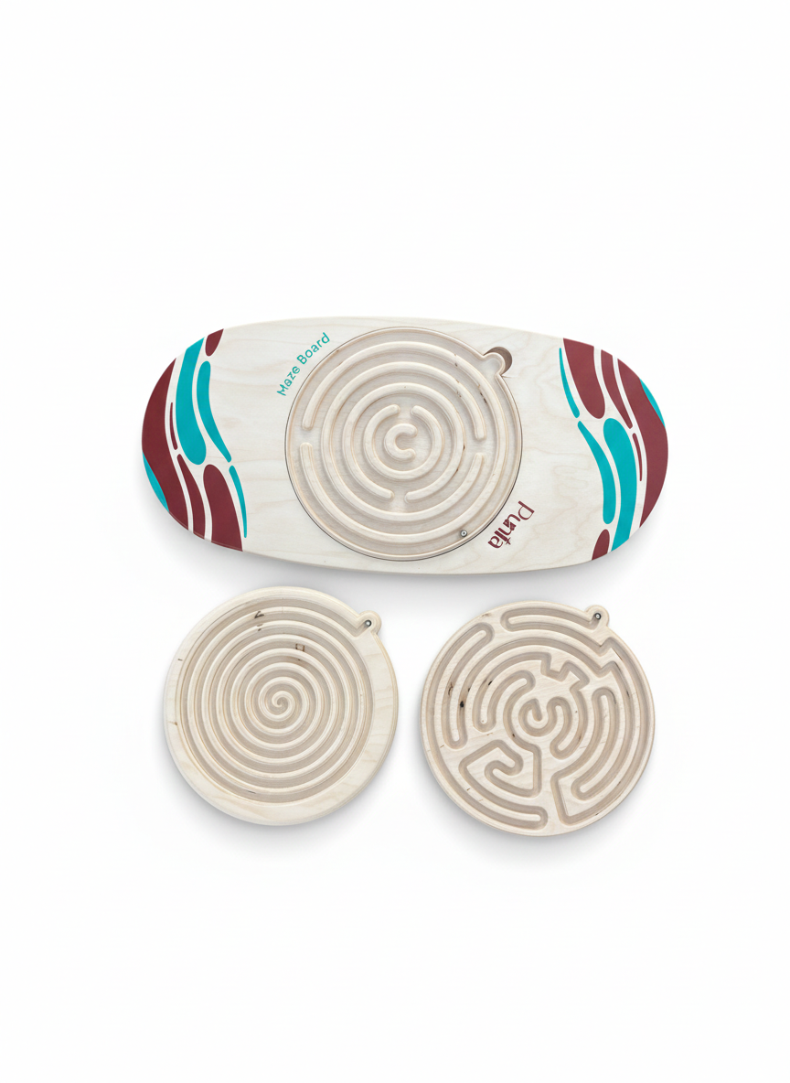 Signature Bundle: Punta Maze Board + 3 Mazes + Training Mat + Punta Special Tote Bag
